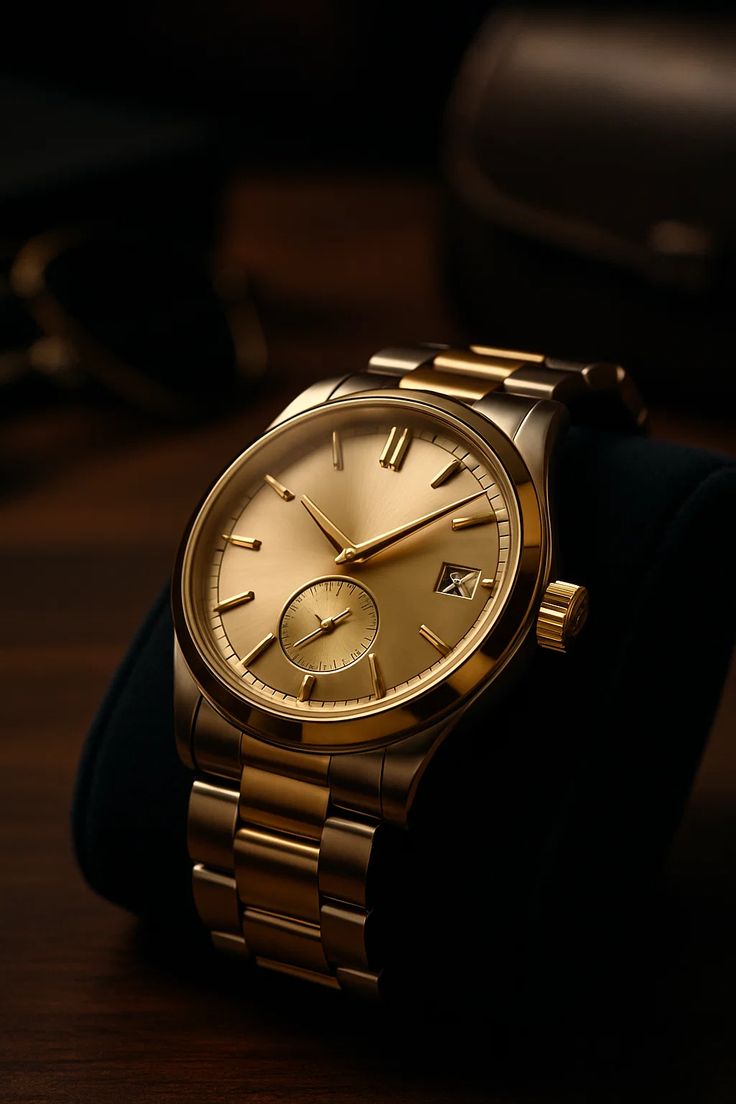 Classic Gold Chronograph